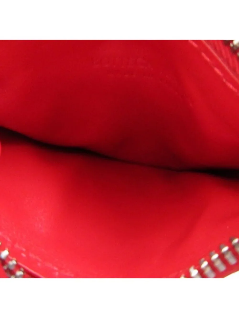 Bottega Veneta Maxi Intrecciato Leather Red Coin Case